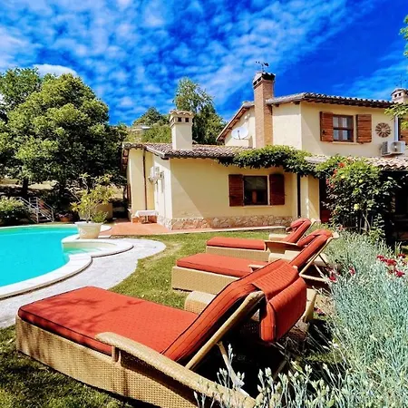 Spoleto Enchantedexc Pool, Gardens Villaaircon 4 Uncinano