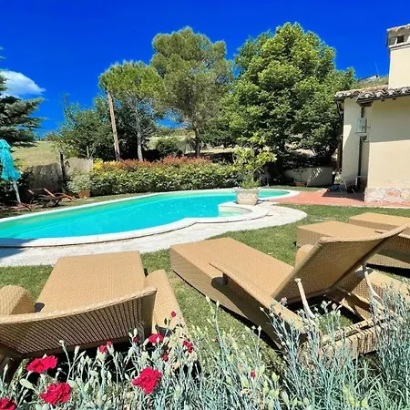 Spoleto Enchantedexc Pool, Gardens Villaaircon 4 Uncinano